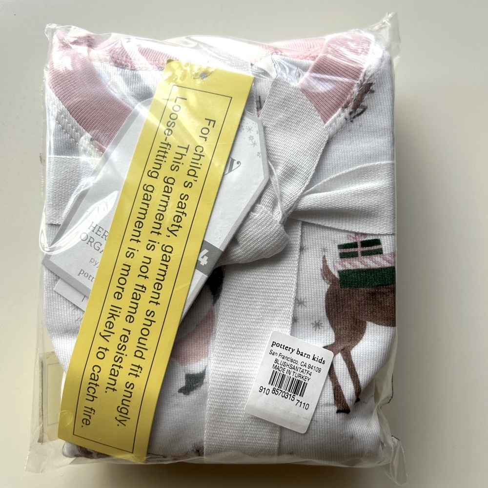 Pottery Barn Kids Heritage Organic Pajama Set - Picture 4 of 4